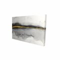 Begin Home Decor 20 x 30 in. Gold Stripe Abstract-Print on Canvas 2080-2030-AB74